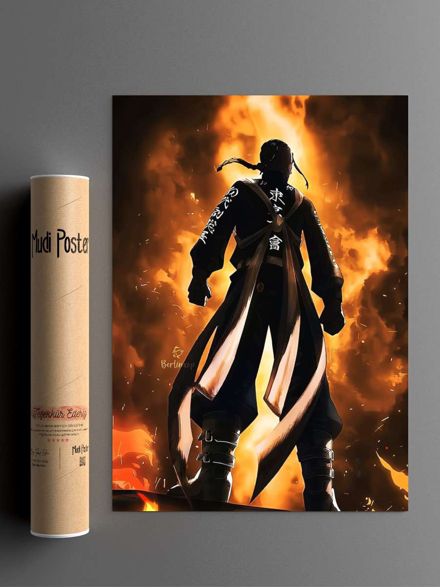 Tokyo Revengers Anime Poster Çerçevesiz Yüksek Kalite Anime Duvar Poster