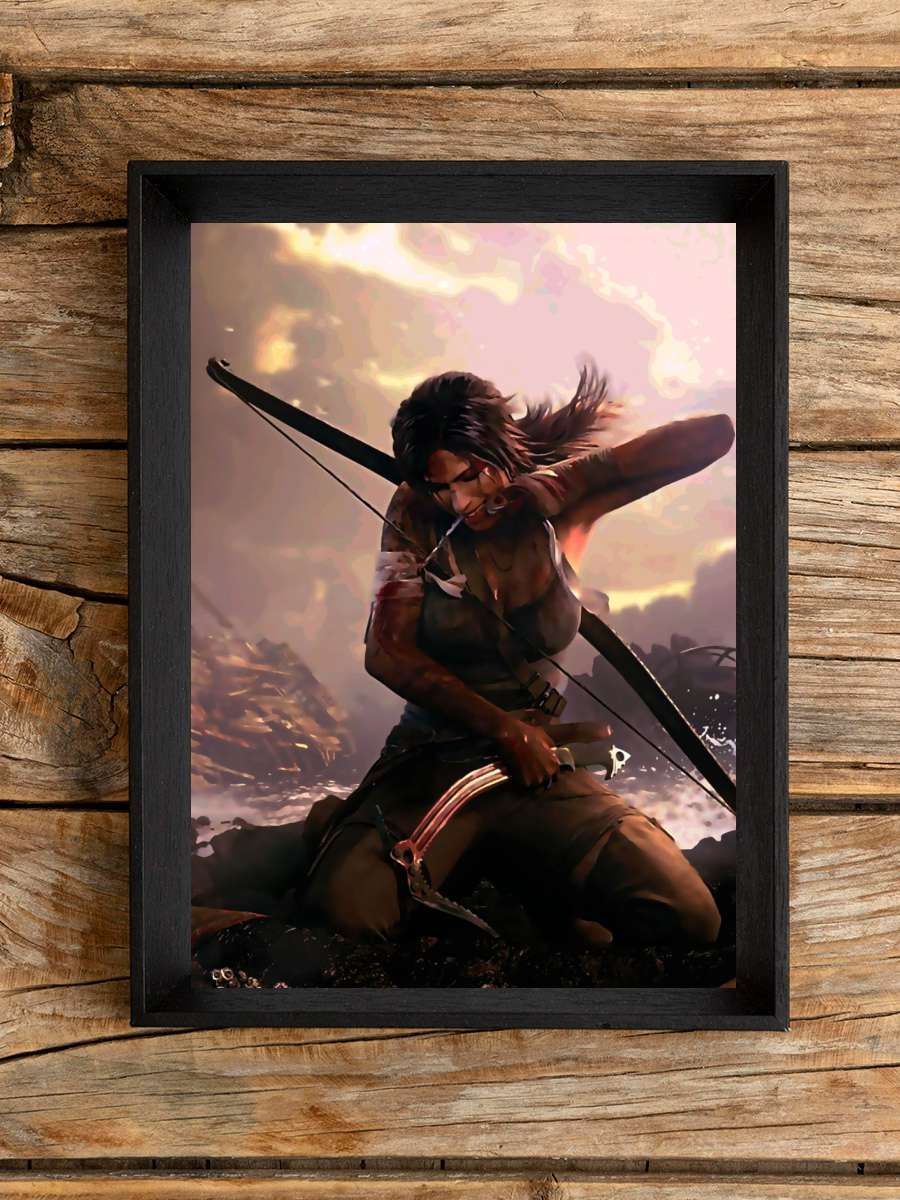 tomb raider Anime Poster Çerçevesiz Yüksek Kalite Anime Duvar Poster