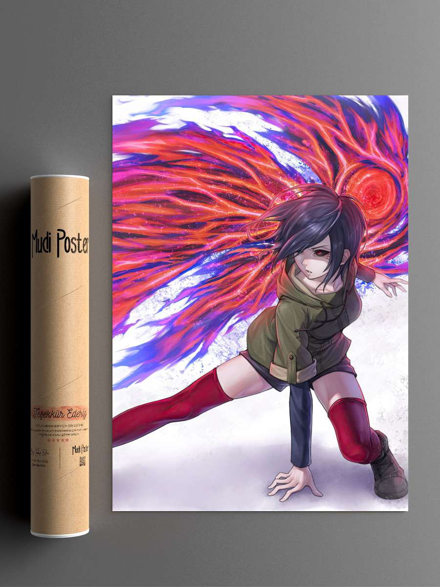 Touka Kirishima Anime Poster Çerçevesiz Yüksek Kalite Anime Duvar Poster