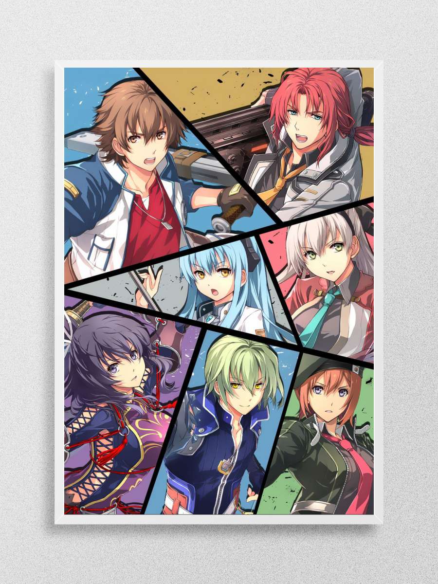 Trails of Cold Steel SSS Anime Poster Çerçevesiz Yüksek Kalite Anime Duvar Poster