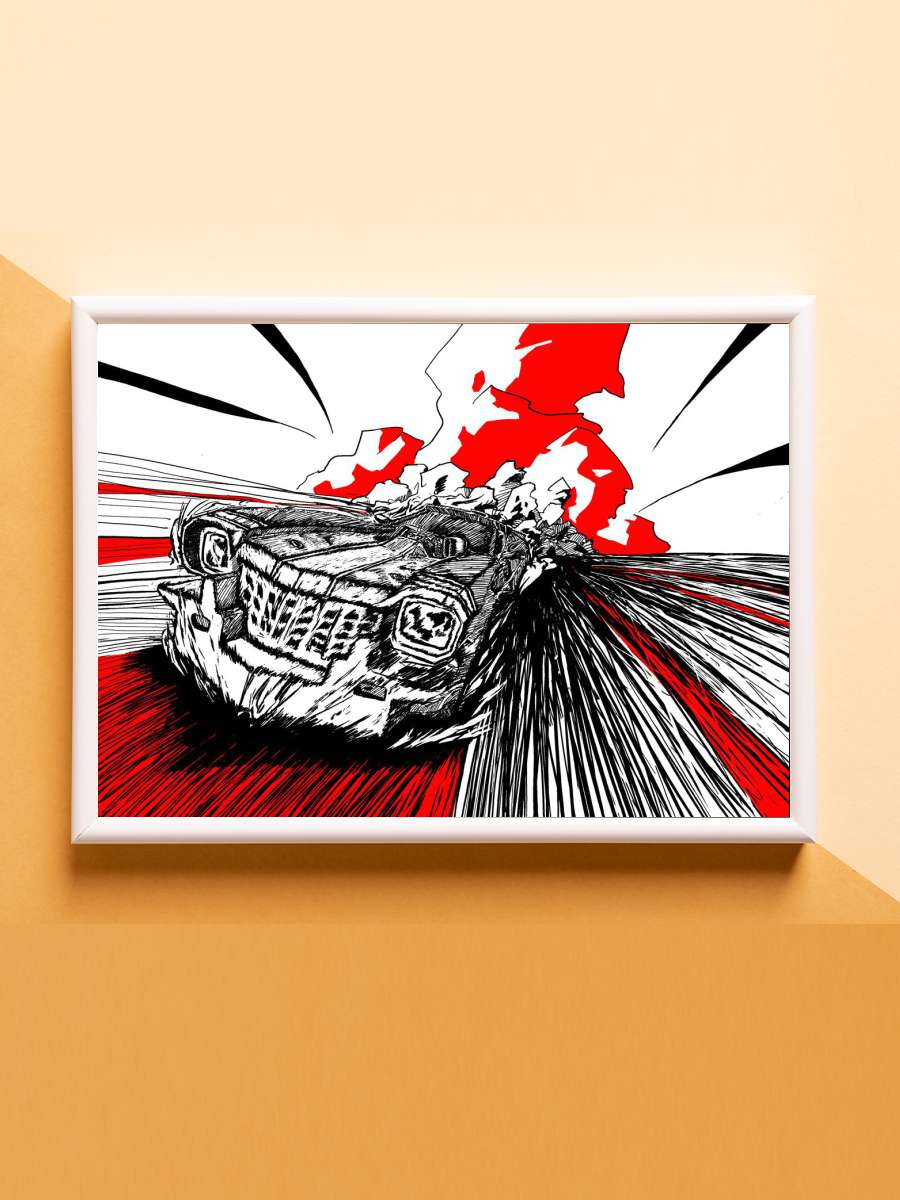 Trans Am 20000 WR Anime Poster Çerçevesiz Yüksek Kalite Anime Duvar Poster