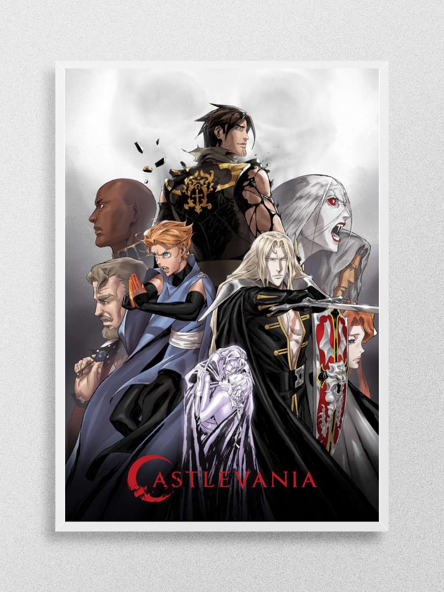 Trevor Belmont Anime Poster Çerçevesiz Yüksek Kalite Anime Duvar Poster