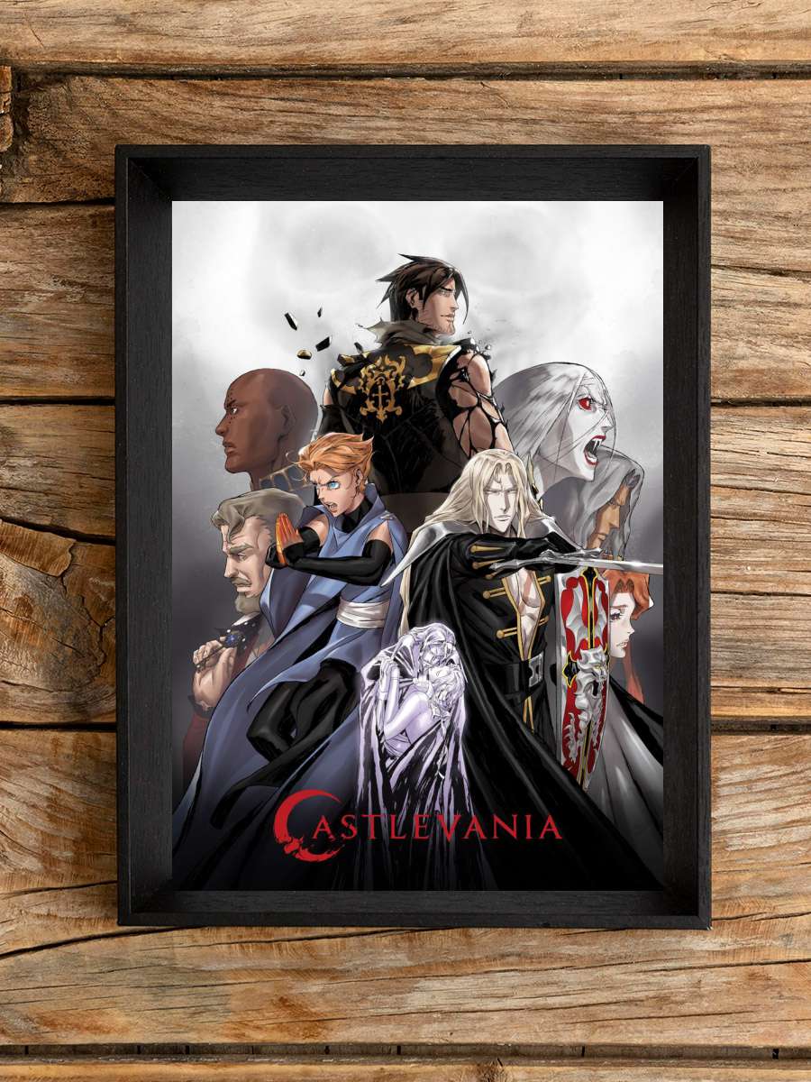 Trevor Belmont Anime Poster Çerçevesiz Yüksek Kalite Anime Duvar Poster
