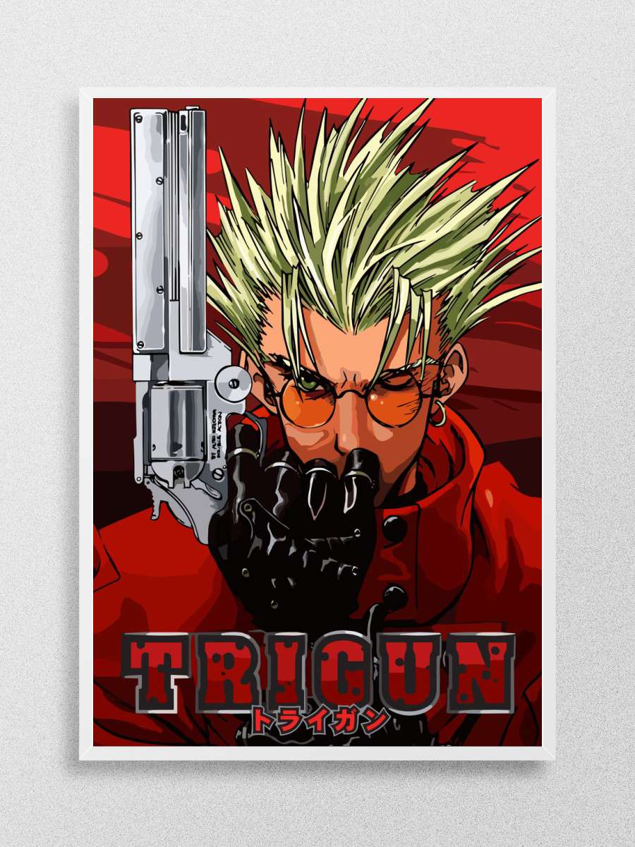 Trigun Anime Poster Çerçevesiz Yüksek Kalite Anime Duvar Poster