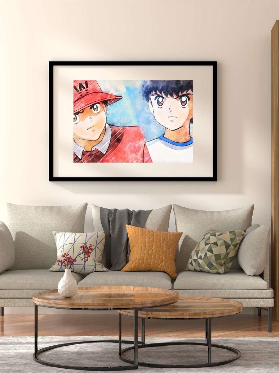 TSUBASA X WAKABAYASHI Anime Poster Çerçevesiz Yüksek Kalite Anime Duvar Poster
