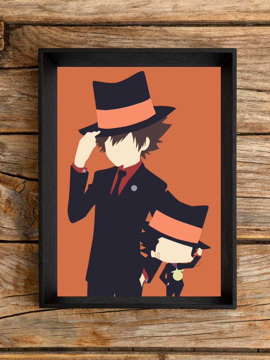Tsuna and reborn Anime Poster Çerçevesiz Yüksek Kalite Anime Duvar Poster