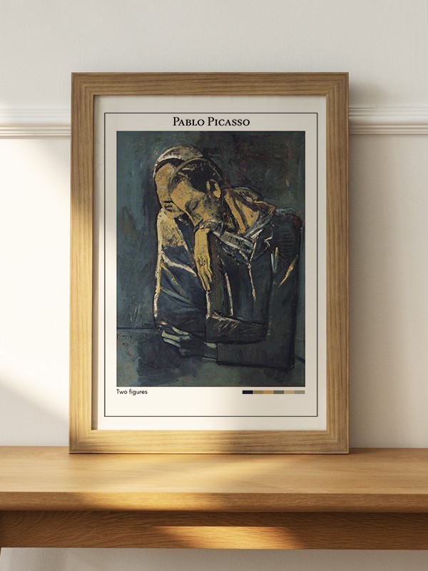 Pablo Picasso Two figures Poster