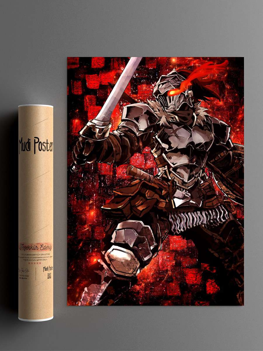 Ultimate Goblin Slayer Anime Poster Çerçevesiz Yüksek Kalite Anime Duvar Poster