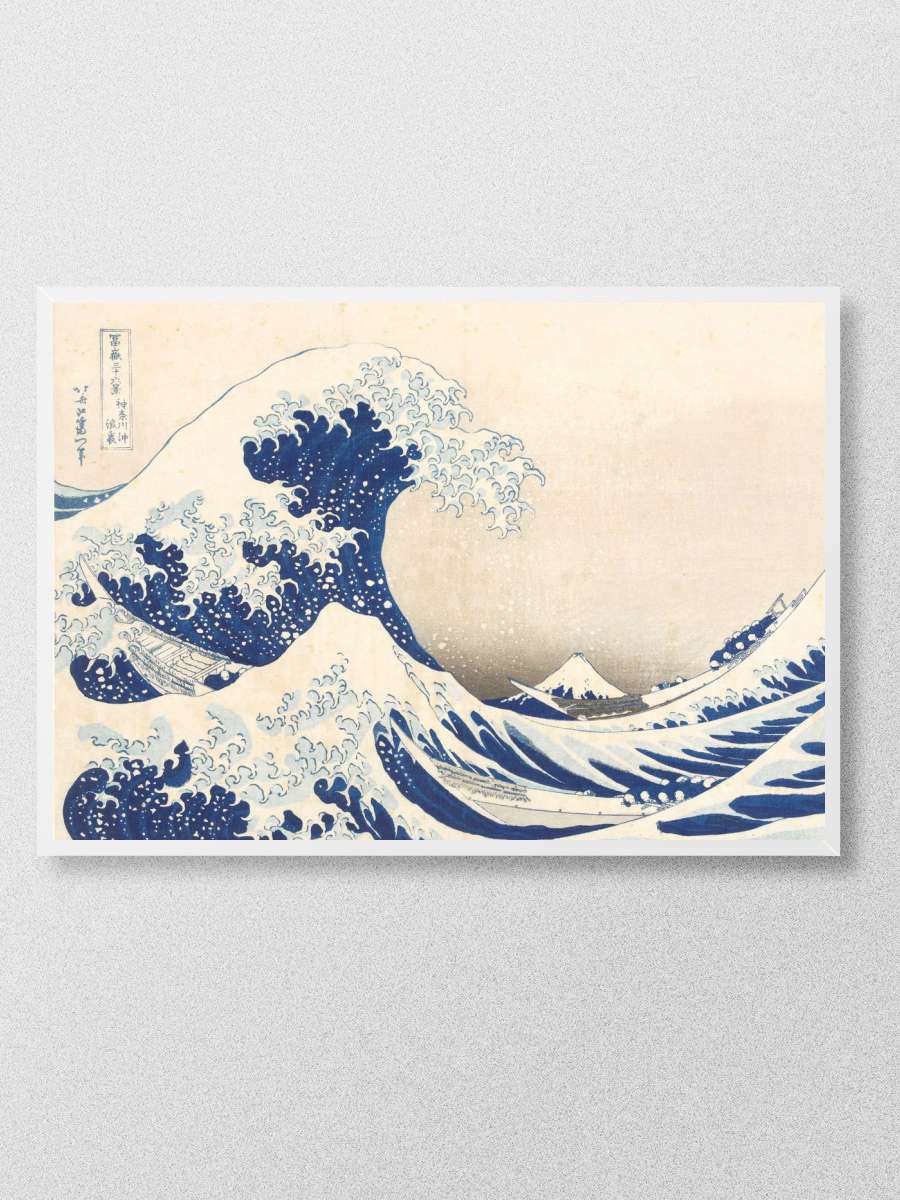 Under the Wave Anime Poster Çerçevesiz Yüksek Kalite Anime Duvar Poster
