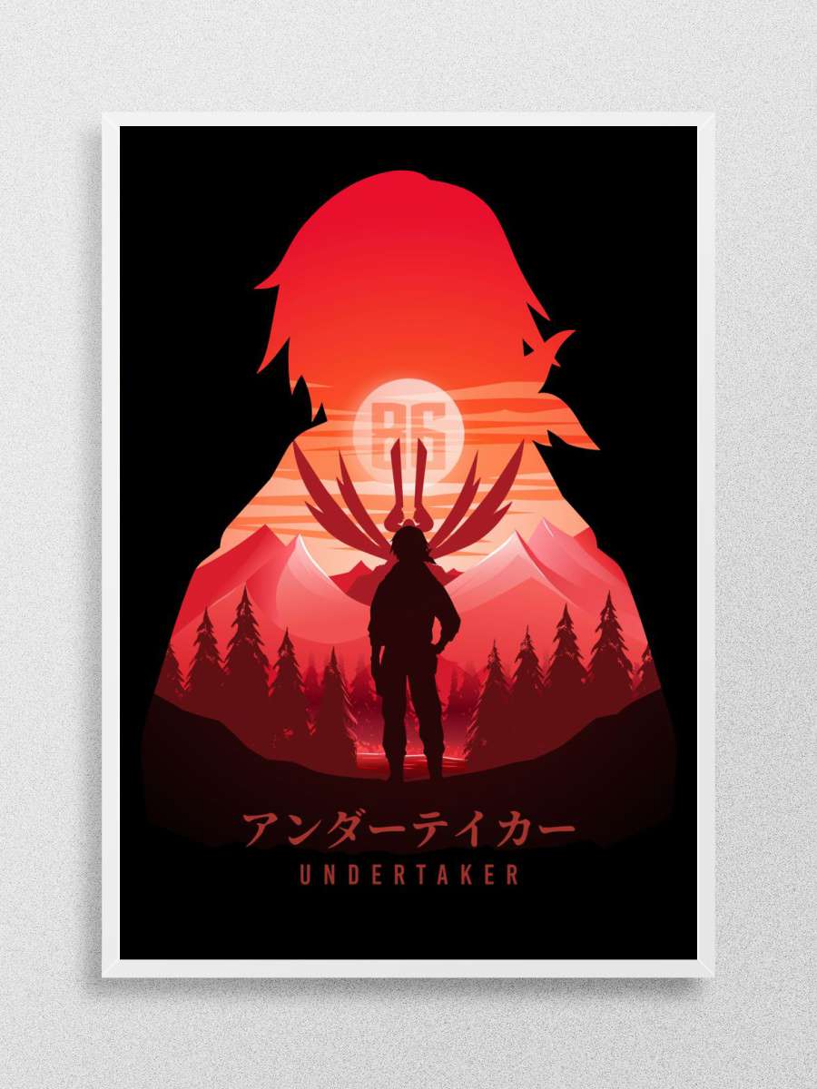 Undertaker 86 Eighty Six Anime Poster Çerçevesiz Yüksek Kalite Anime Duvar Poster