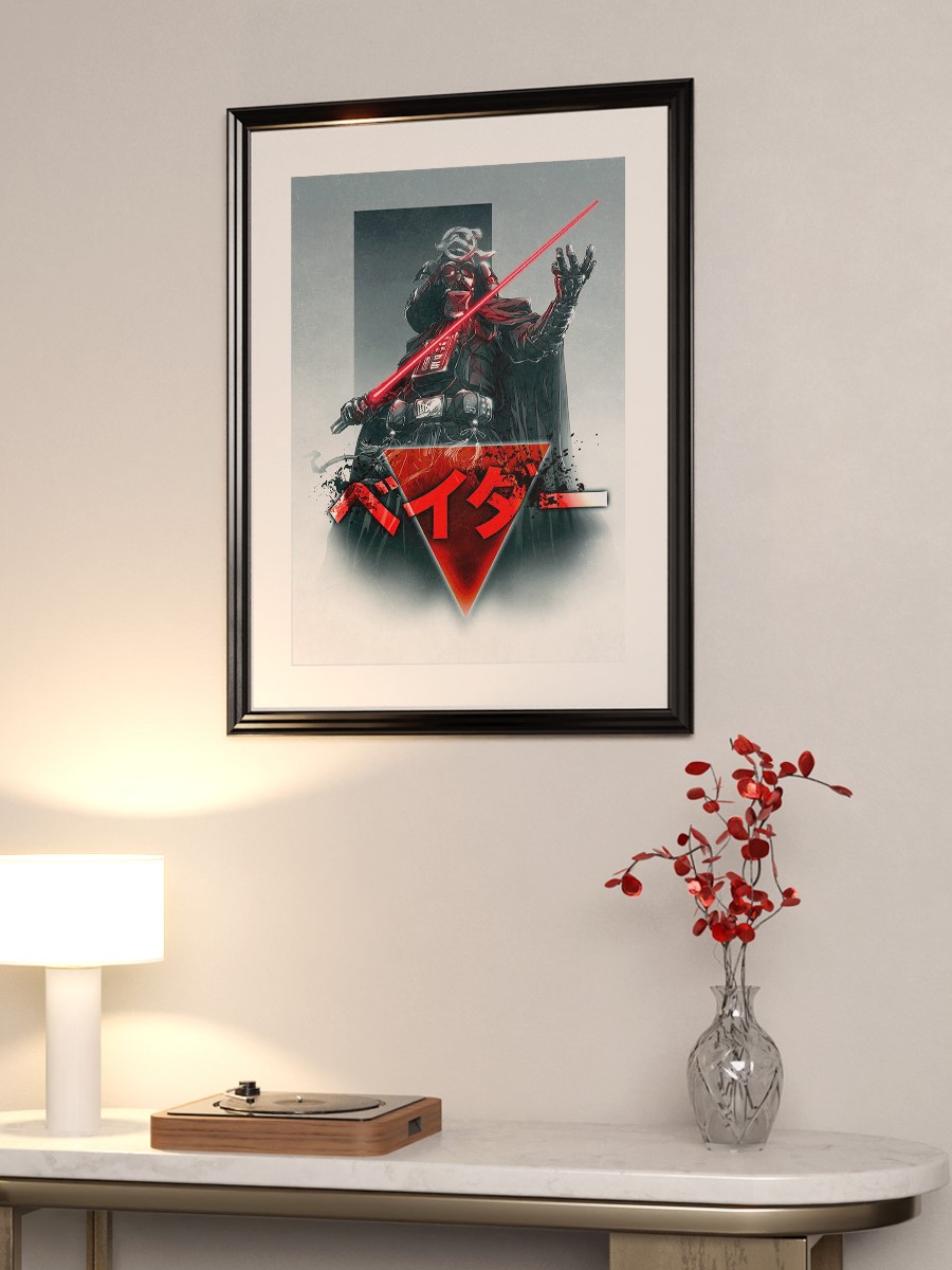 Vader Anime Poster Çerçevesiz Yüksek Kalite Anime Duvar Poster