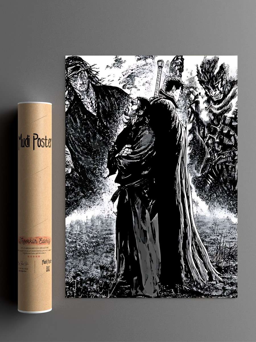 Vagabond anime Anime Poster Çerçevesiz Yüksek Kalite Anime Duvar Poster