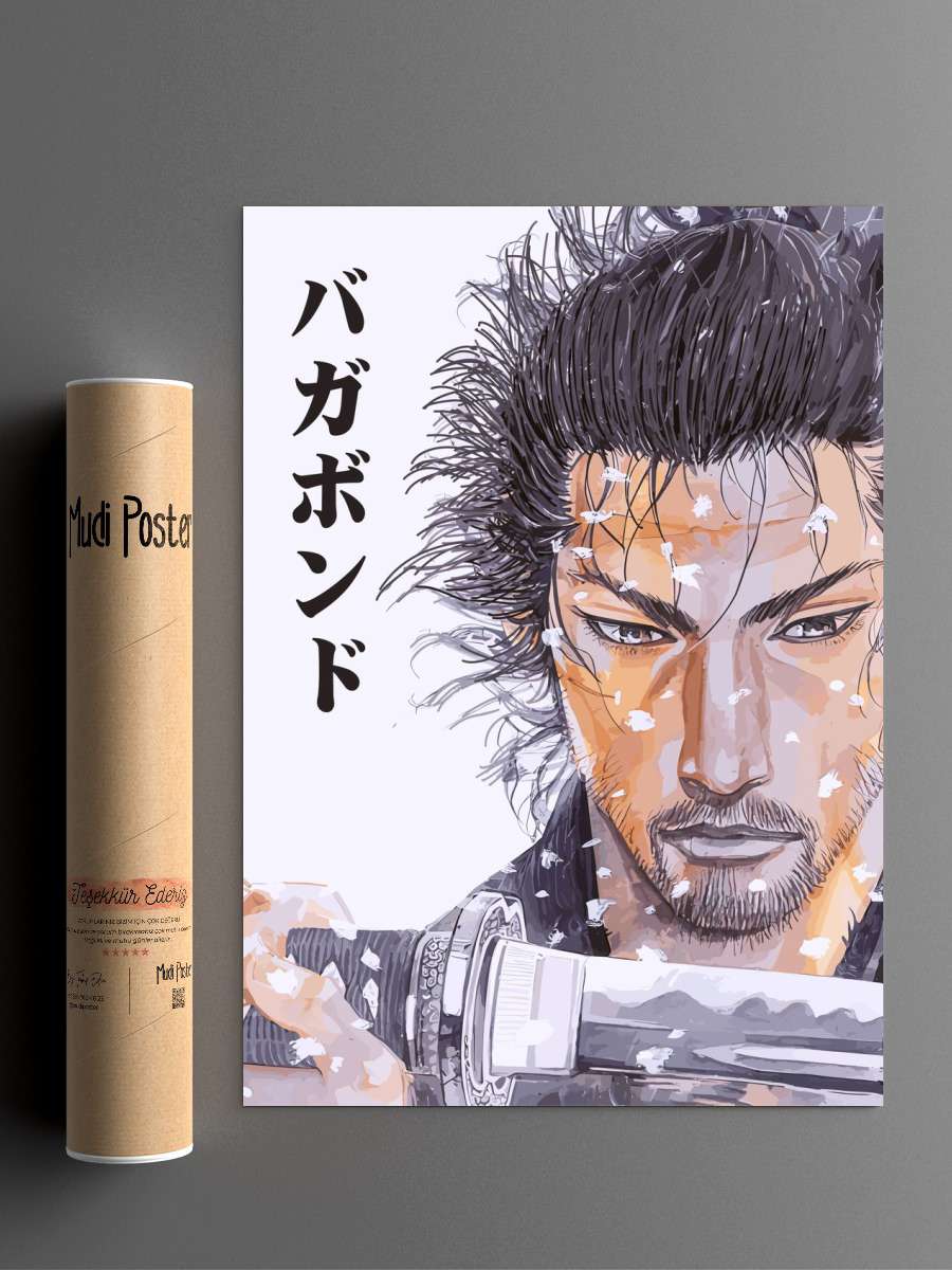 Vagabond Animes Anime Poster Çerçevesiz Yüksek Kalite Anime Duvar Poster