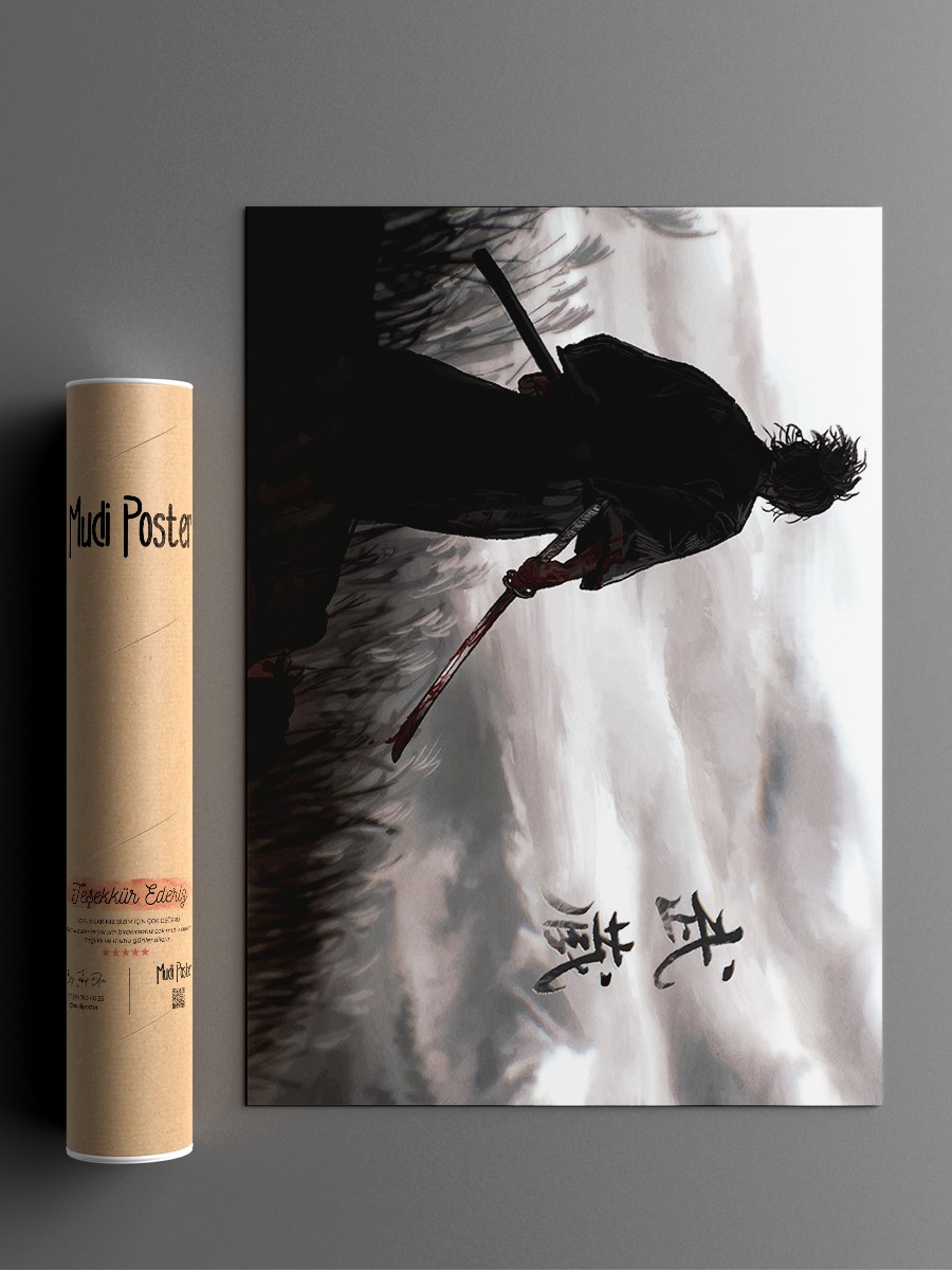 Vagabond Anime Poster Çerçevesiz Yüksek Kalite Anime Duvar Poster