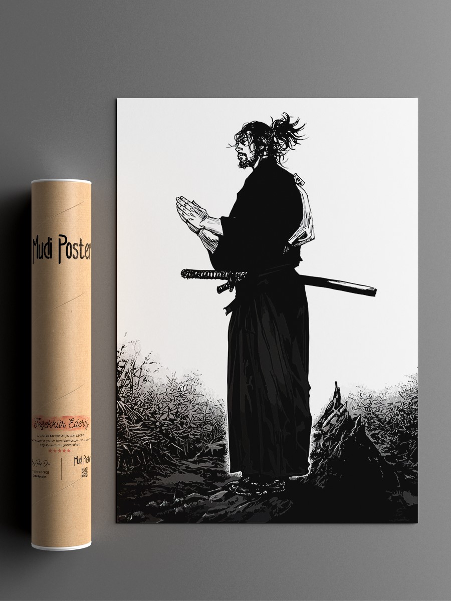 Vagabond Anime Poster Çerçevesiz Yüksek Kalite Anime Duvar Poster