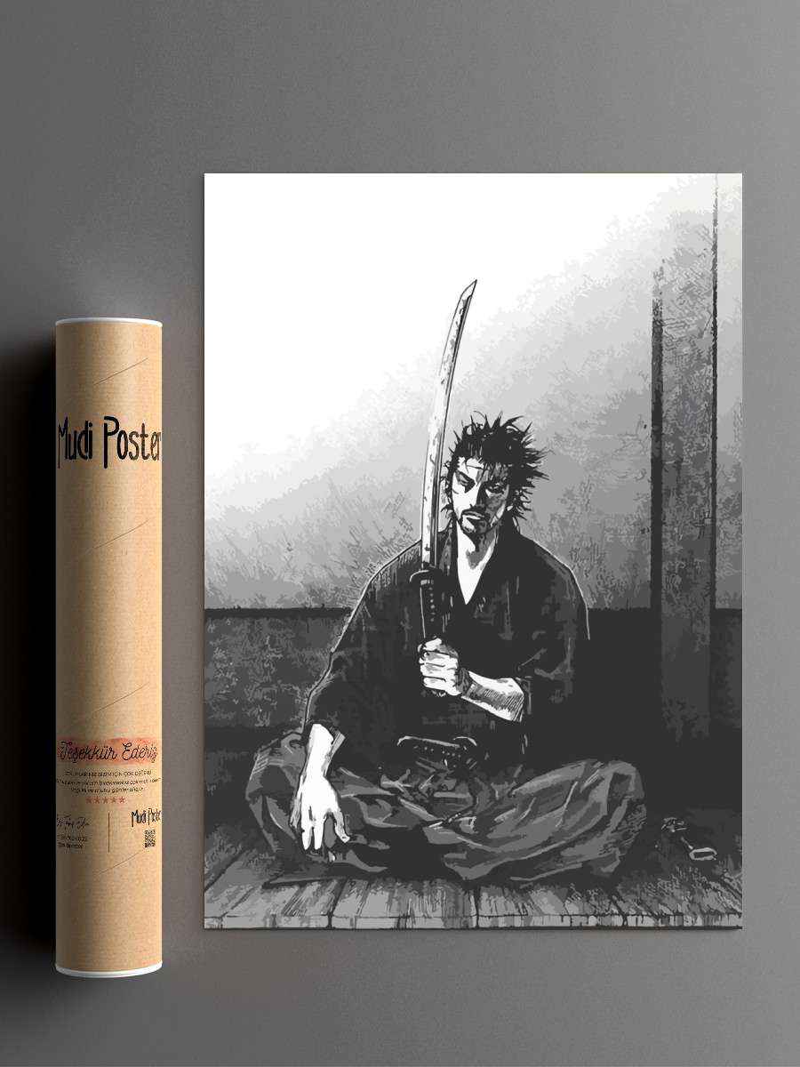 Vagabond Anime Poster Çerçevesiz Yüksek Kalite Anime Duvar Poster