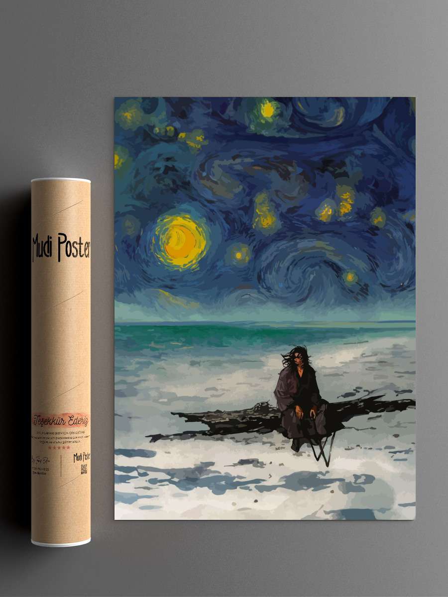 Vagabond Anime Poster Çerçevesiz Yüksek Kalite Anime Duvar Poster