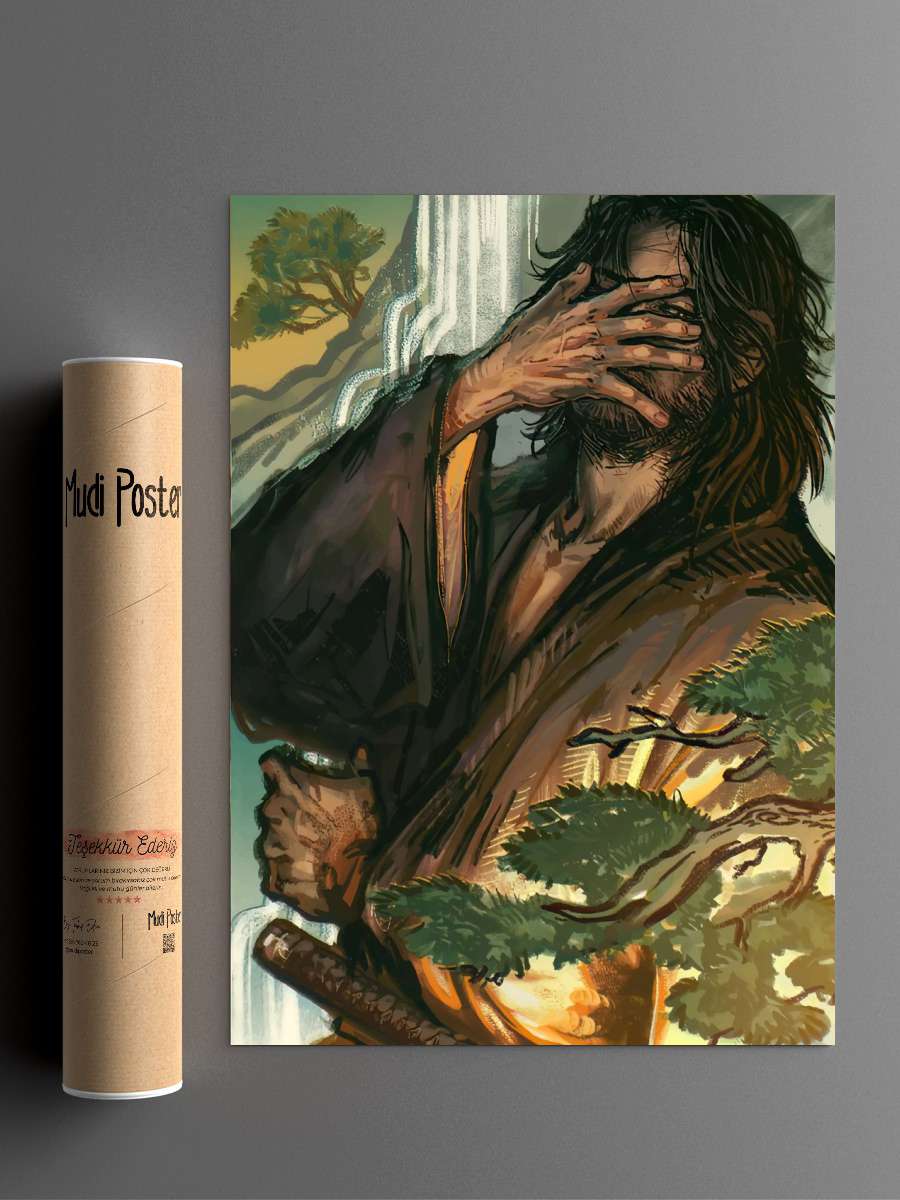 Vagabond Anime Poster Çerçevesiz Yüksek Kalite Anime Duvar Poster