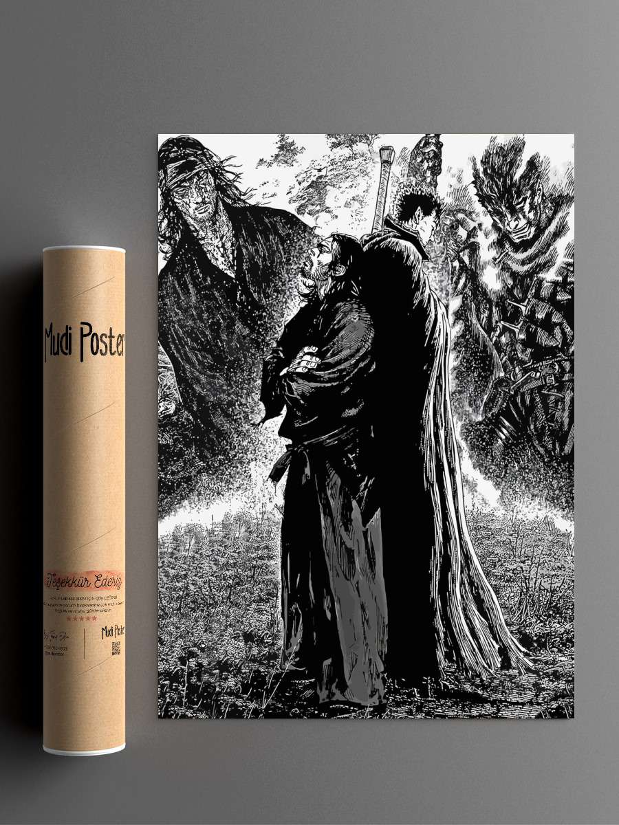 Vagabond Anime Poster Çerçevesiz Yüksek Kalite Anime Duvar Poster