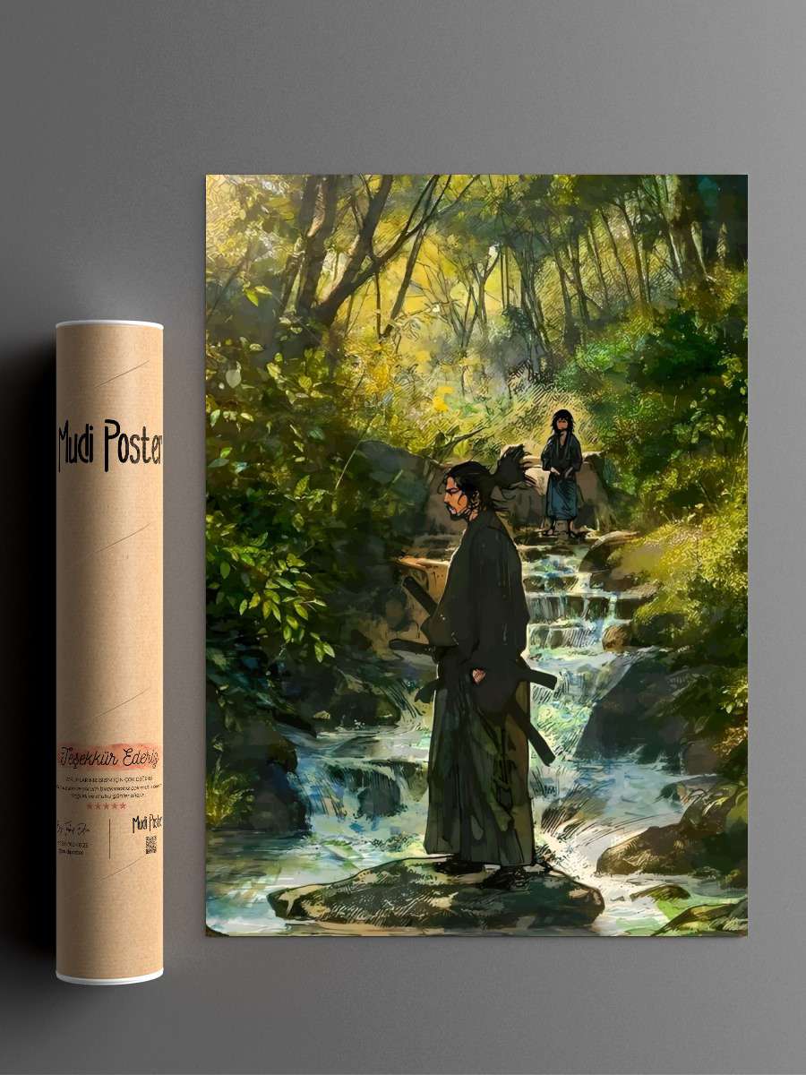 Vagabond Anime Poster Çerçevesiz Yüksek Kalite Anime Duvar Poster