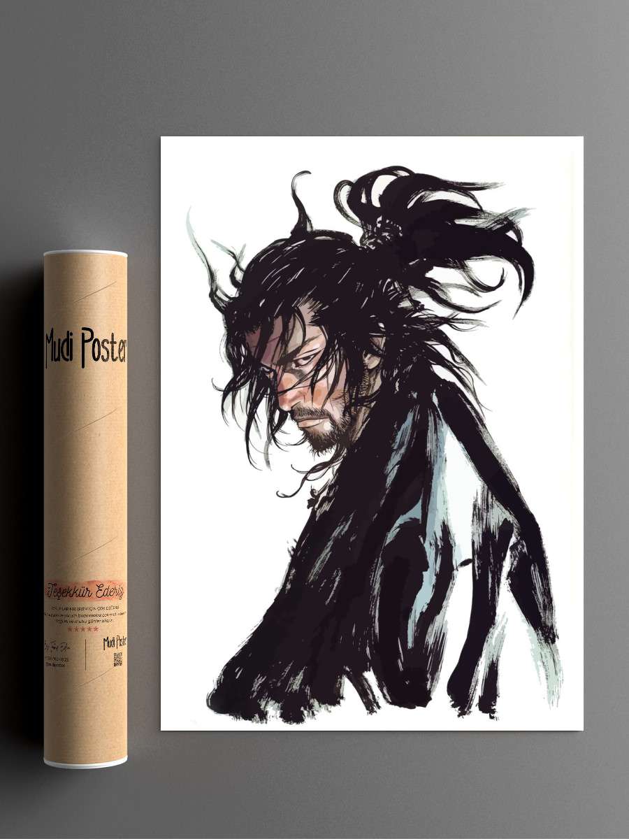 Vagabond Anime Poster Çerçevesiz Yüksek Kalite Anime Duvar Poster