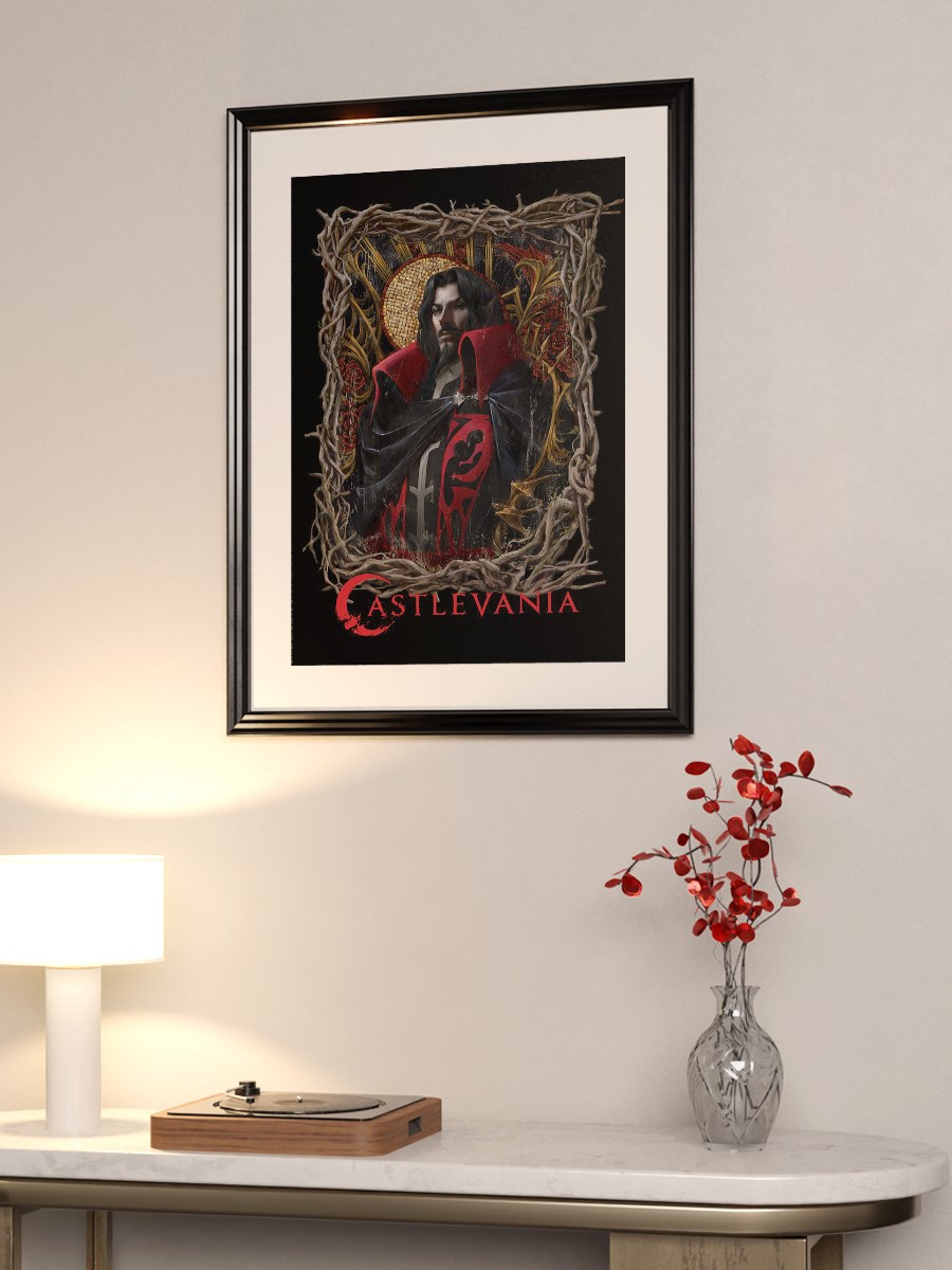 Vampire Portrait Anime Poster Çerçevesiz Yüksek Kalite Anime Duvar Poster
