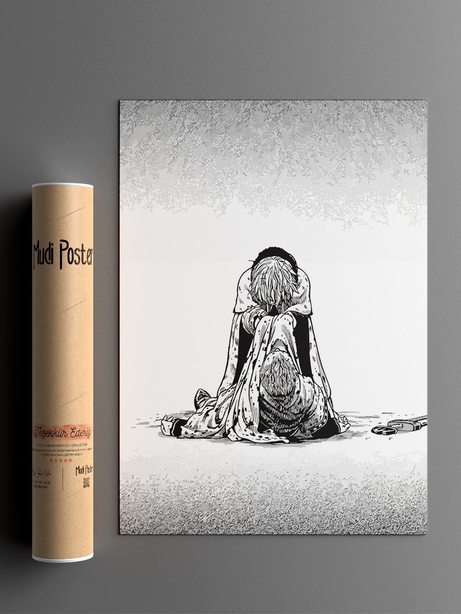 Vindland Saga Anime Poster Çerçevesiz Yüksek Kalite Anime Duvar Poster