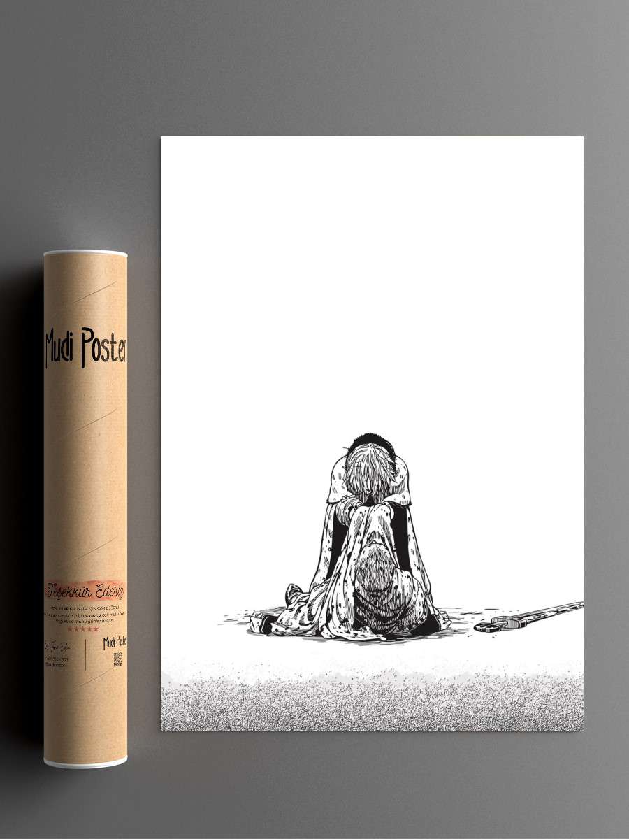 Vinland Saga Manga Anime Poster Çerçevesiz Yüksek Kalite Anime Duvar Poster