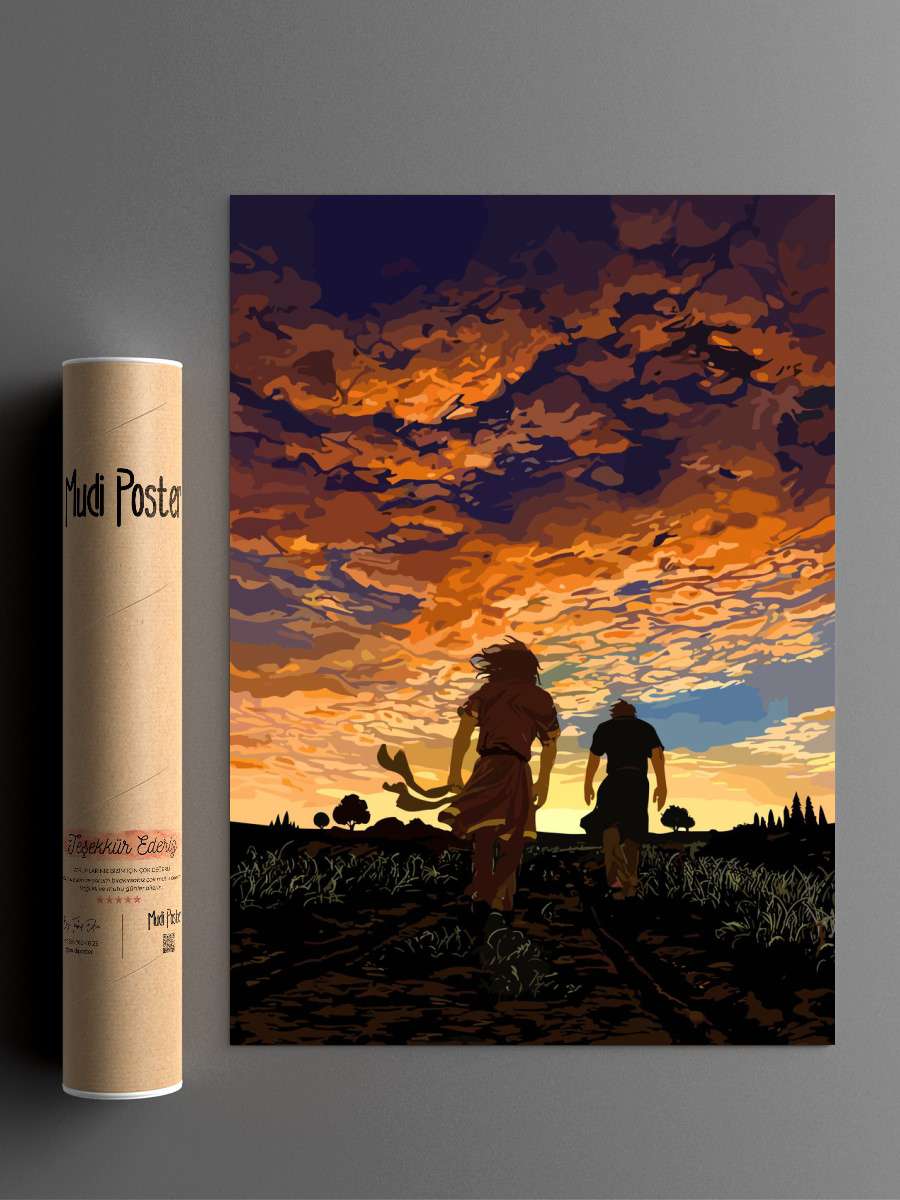 Vinland Saga Anime Poster Çerçevesiz Yüksek Kalite Anime Duvar Poster