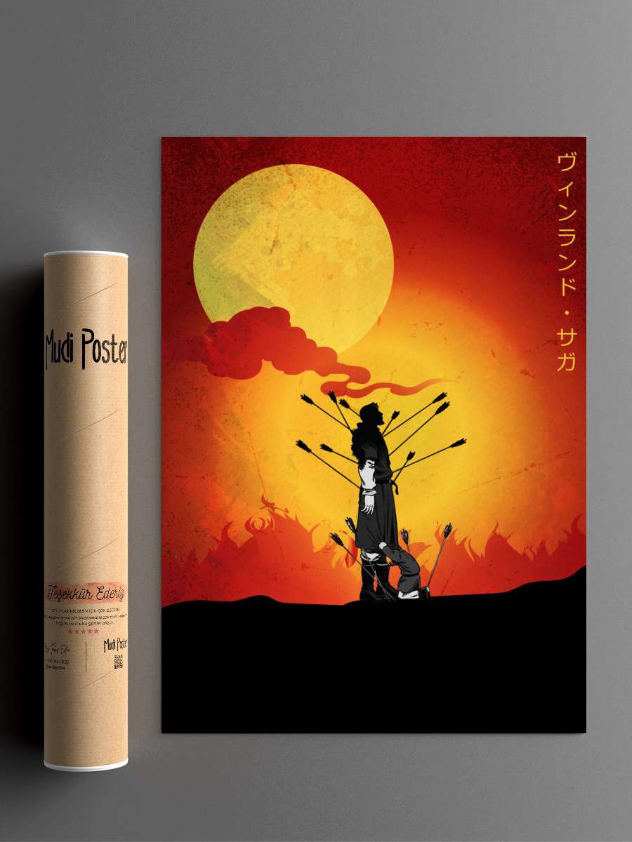 Vinland Saga Anime Poster Çerçevesiz Yüksek Kalite Anime Duvar Poster