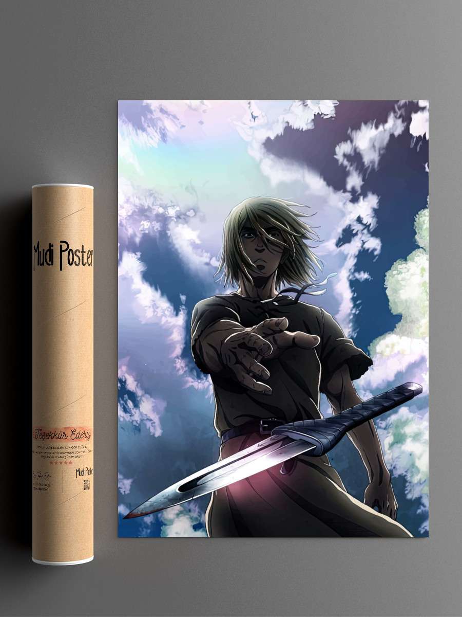 vinland saga Anime Poster Çerçevesiz Yüksek Kalite Anime Duvar Poster