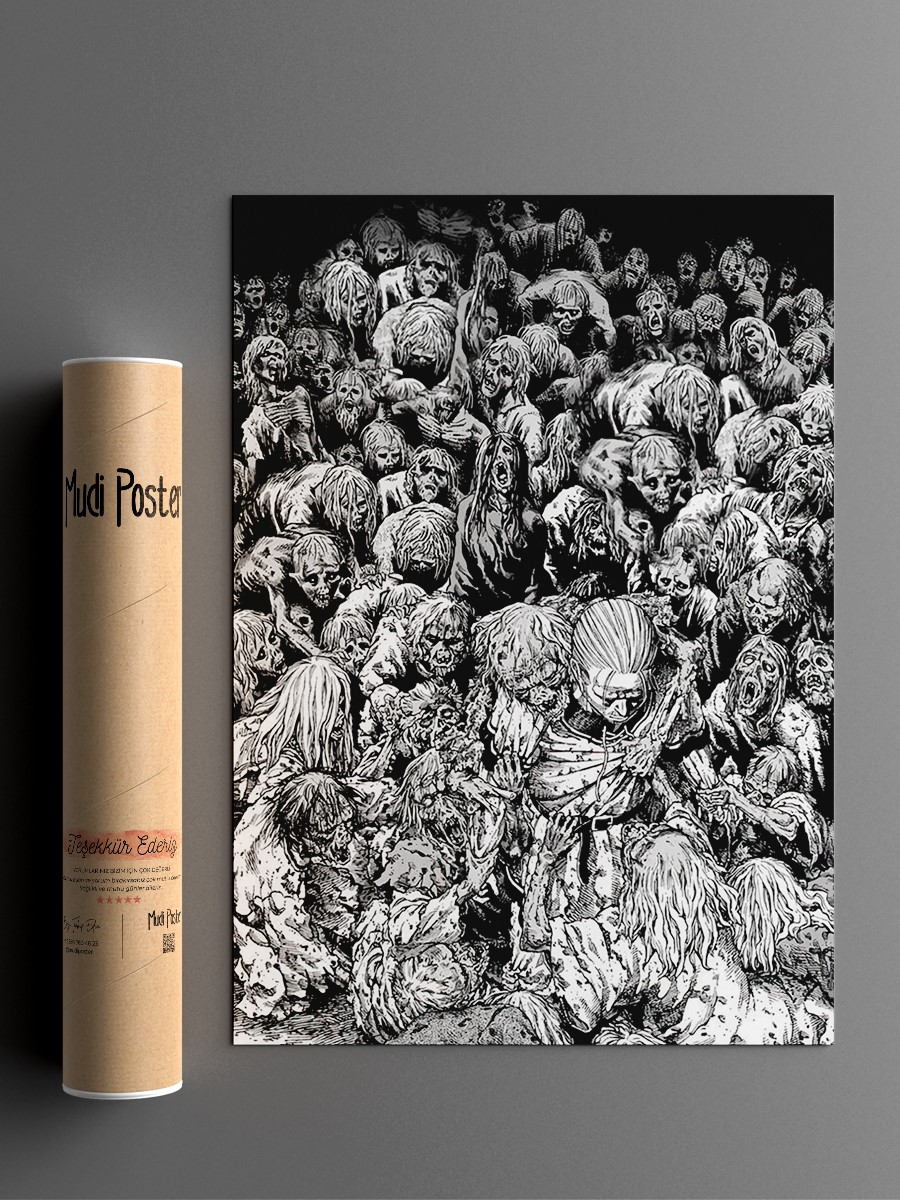 Vinland Saga Anime Poster Çerçevesiz Yüksek Kalite Anime Duvar Poster