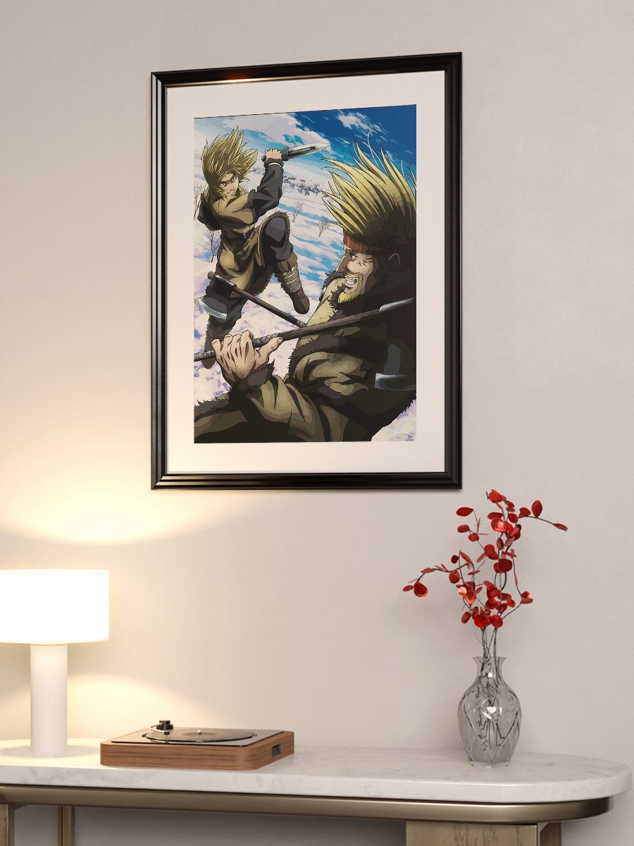 Vinland saga Anime Poster Çerçevesiz Yüksek Kalite Anime Duvar Poster