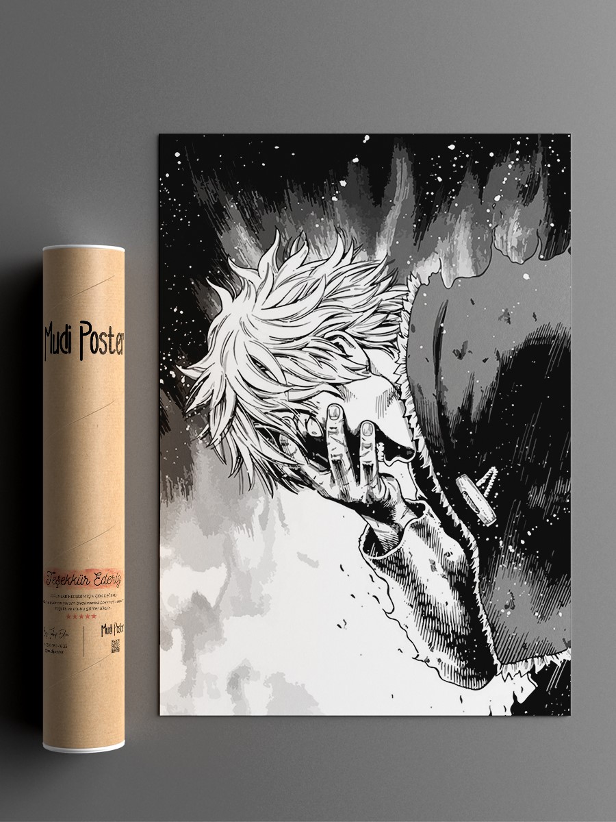 Vinland Saga Anime Poster Çerçevesiz Yüksek Kalite Anime Duvar Poster