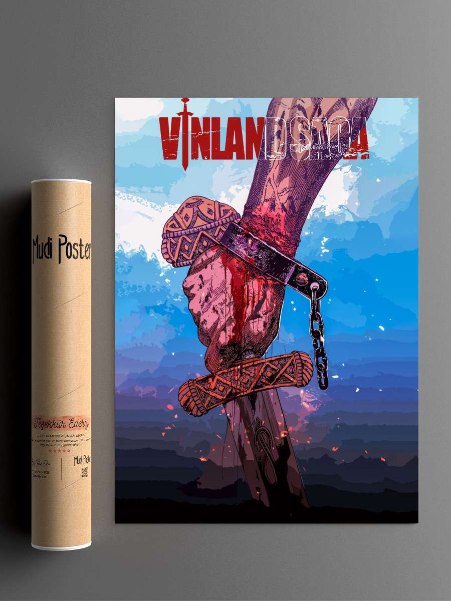 Vinland Saga Anime Poster Çerçevesiz Yüksek Kalite Anime Duvar Poster