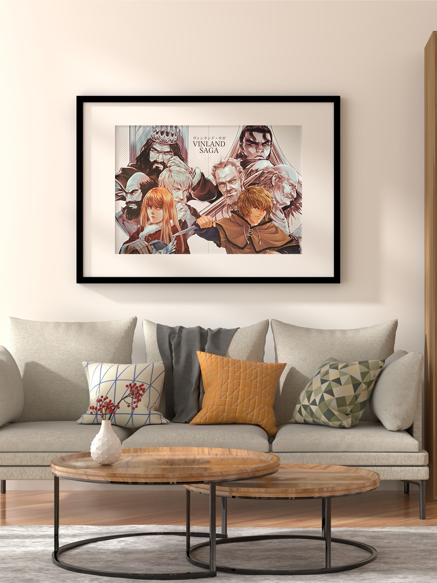 vinland saga Thorfinn Anime Poster Çerçevesiz Yüksek Kalite Anime Duvar Poster