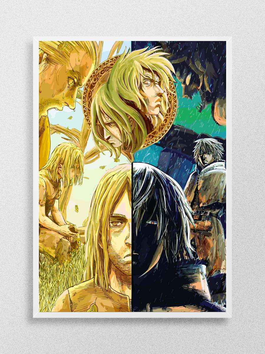 Vinlandsaga Anime Poster Çerçevesiz Yüksek Kalite Anime Duvar Poster