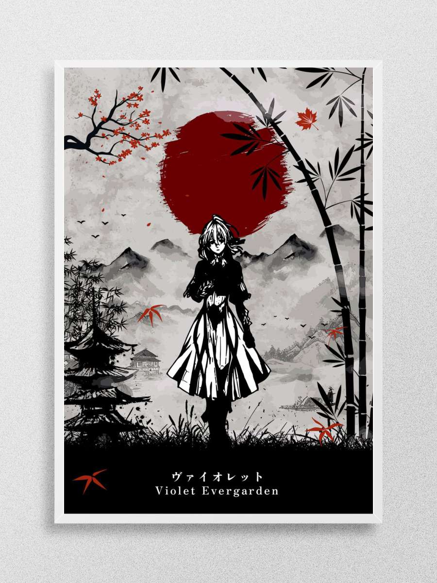Violet Evergarden Anime Anime Poster Çerçevesiz Yüksek Kalite Anime Duvar Poster