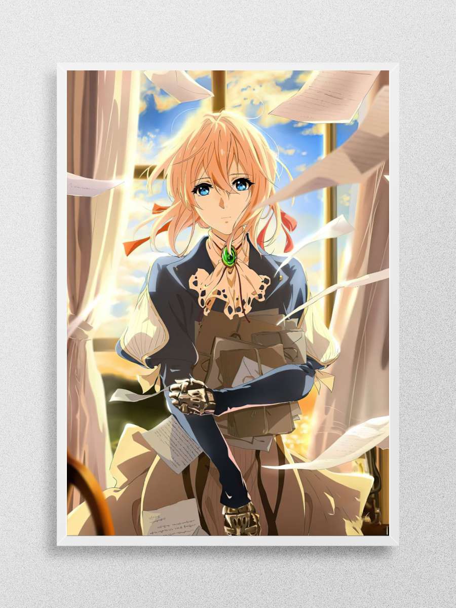 Violet Evergarden Anime Poster Çerçevesiz Yüksek Kalite Anime Duvar Poster