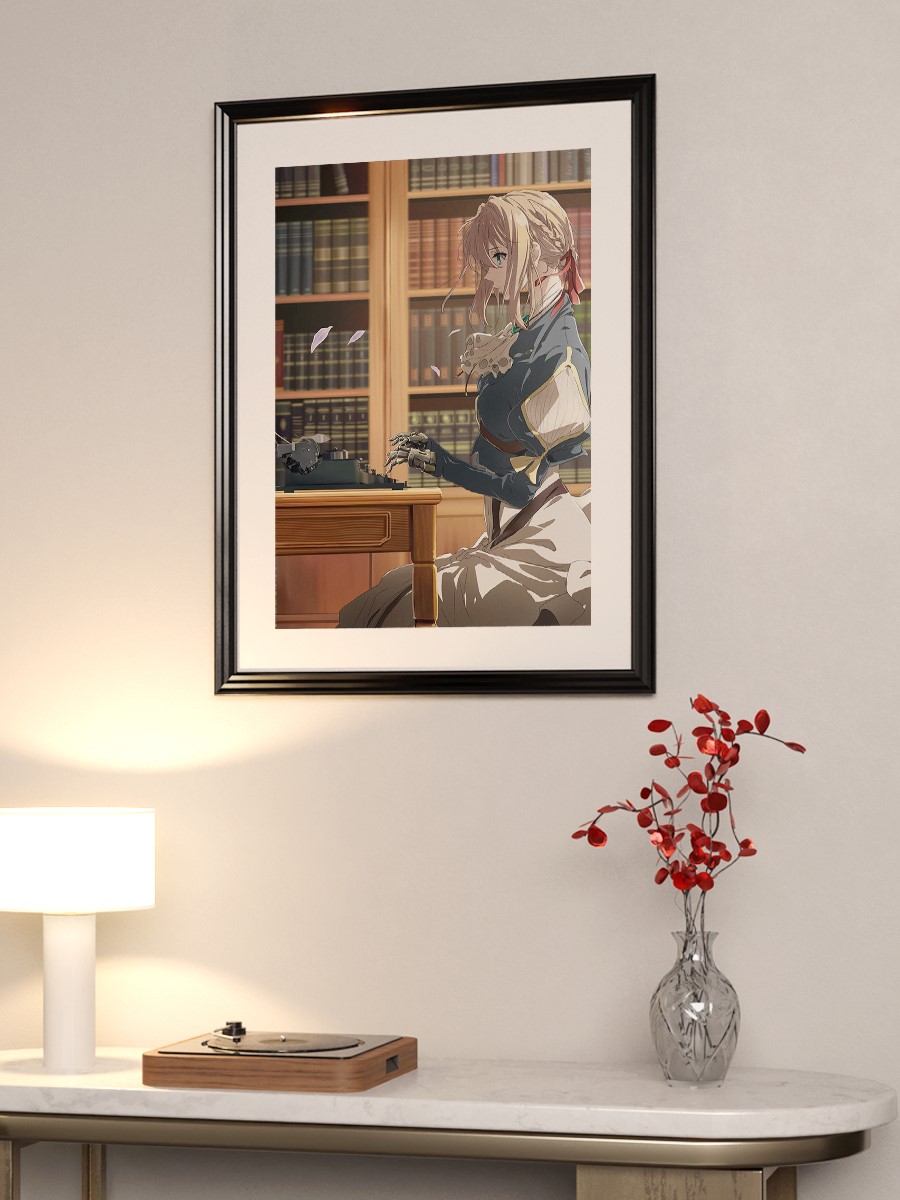 Violet Evergarden Anime Poster Çerçevesiz Yüksek Kalite Anime Duvar Poster