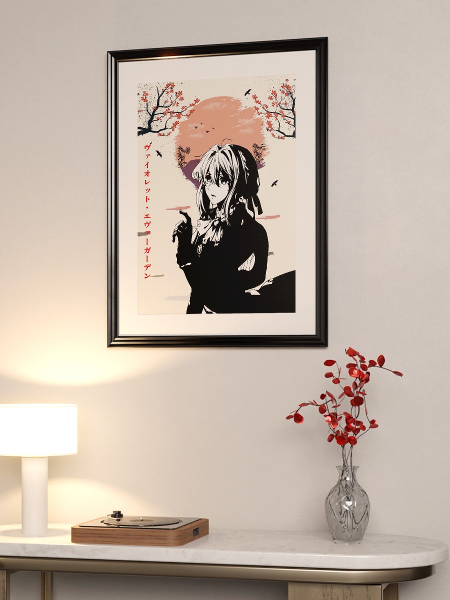 Violet Evergarden  Anime Poster Çerçevesiz Yüksek Kalite Anime Duvar Poster