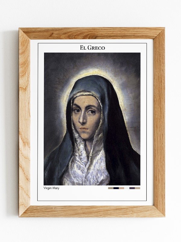 El Greco Virgin Mary Poster