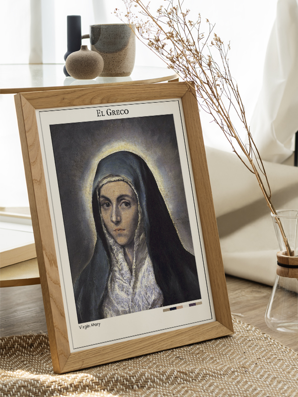 El Greco Virgin Mary Poster