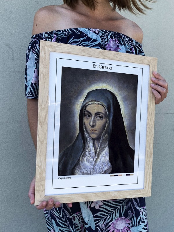 El Greco Virgin Mary Poster