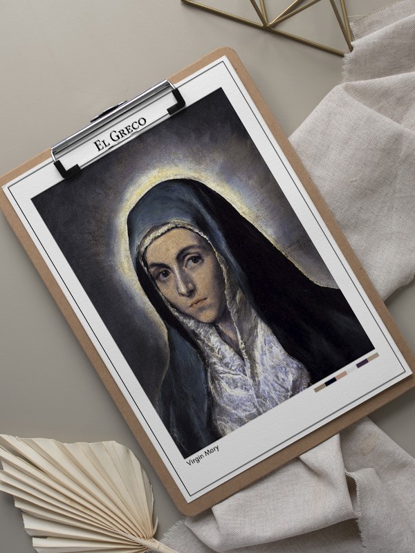 El Greco Virgin Mary Poster