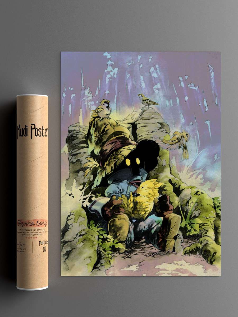 Vivi Rain Anime Poster Çerçevesiz Yüksek Kalite Anime Duvar Poster
