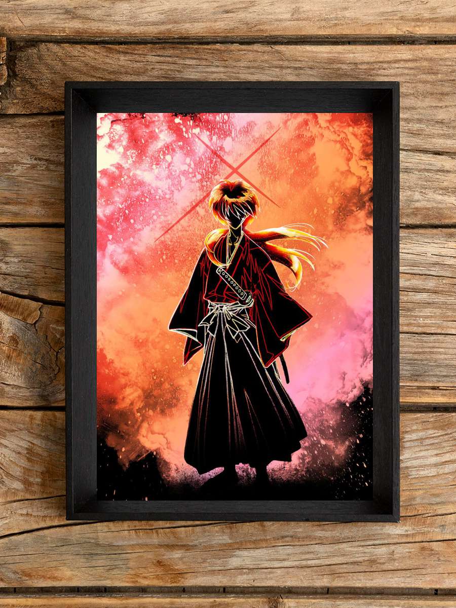 Wandering Swordsman Soul Anime Poster Çerçevesiz Yüksek Kalite Anime Duvar Poster