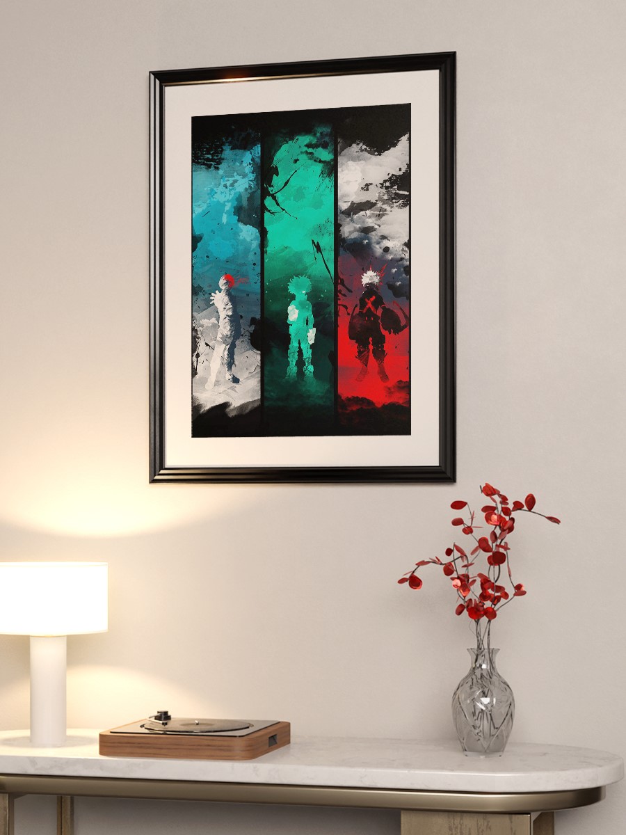 What is your power Anime Poster Çerçevesiz Yüksek Kalite Anime Duvar Poster