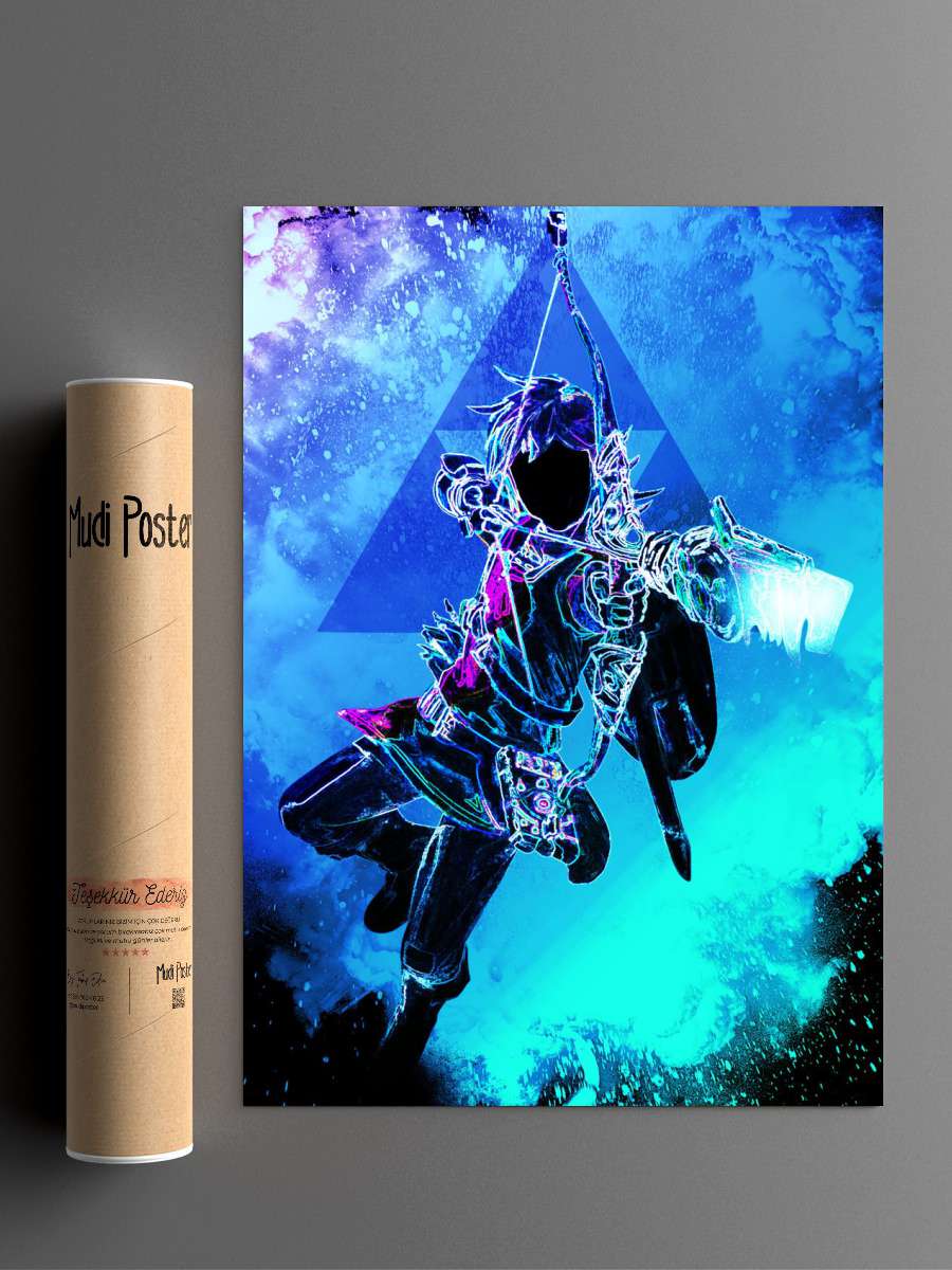 Wild Soul Anime Poster Çerçevesiz Yüksek Kalite Anime Duvar Poster