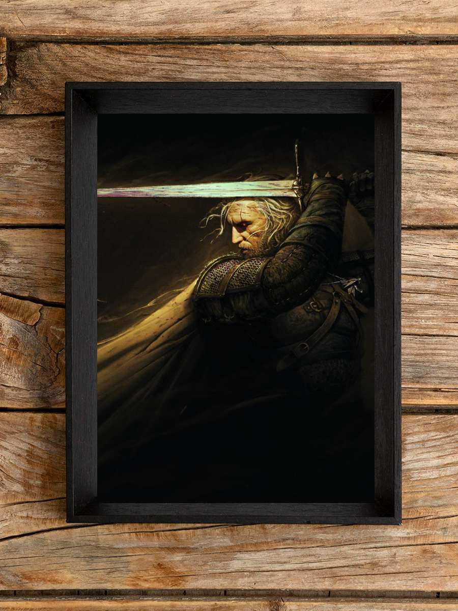 Witcher Key Art V Anime Poster Çerçevesiz Yüksek Kalite Anime Duvar Poster